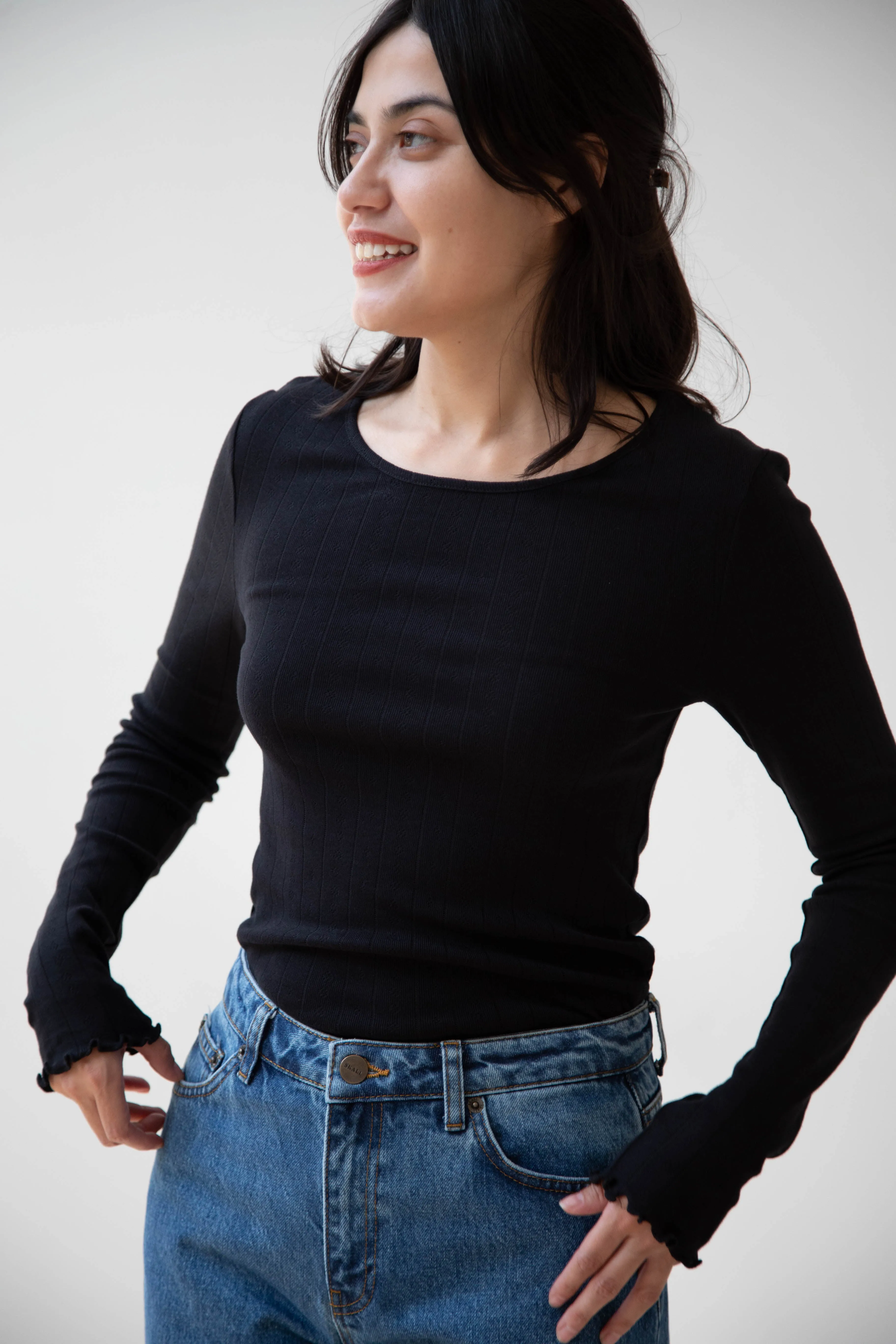 Skall | Edie Blouse in Black