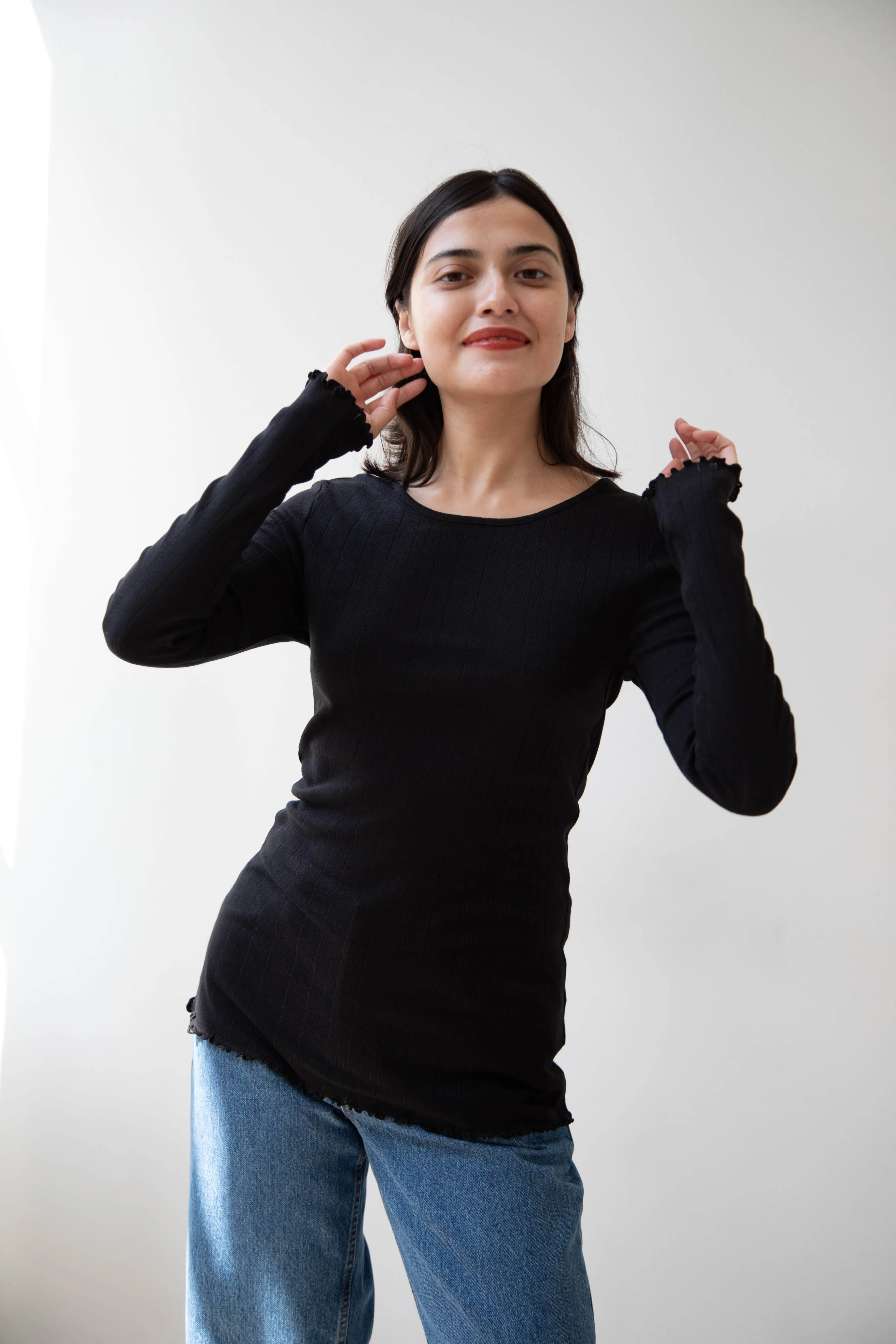 Skall | Edie Blouse in Black