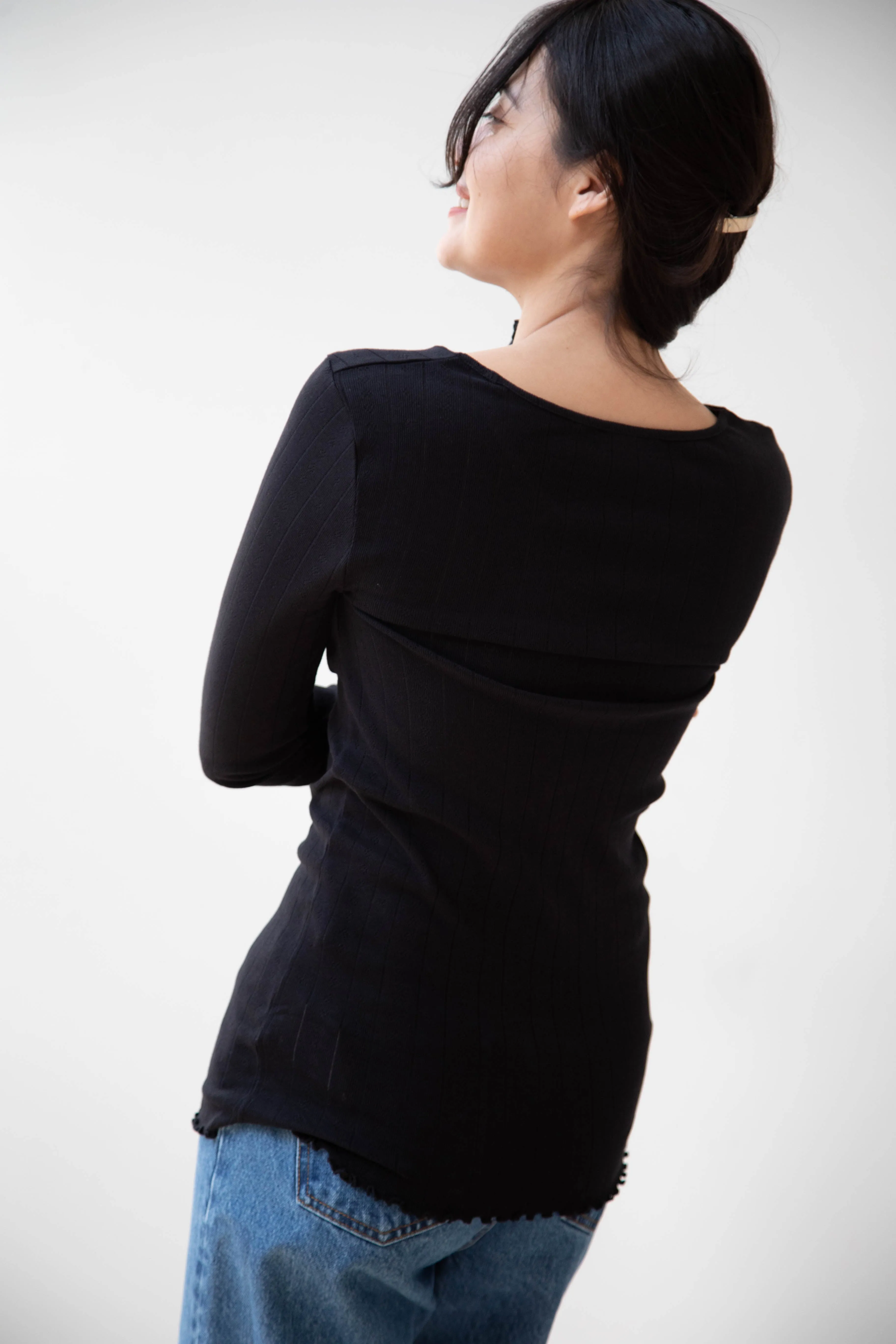 Skall | Edie Blouse in Black