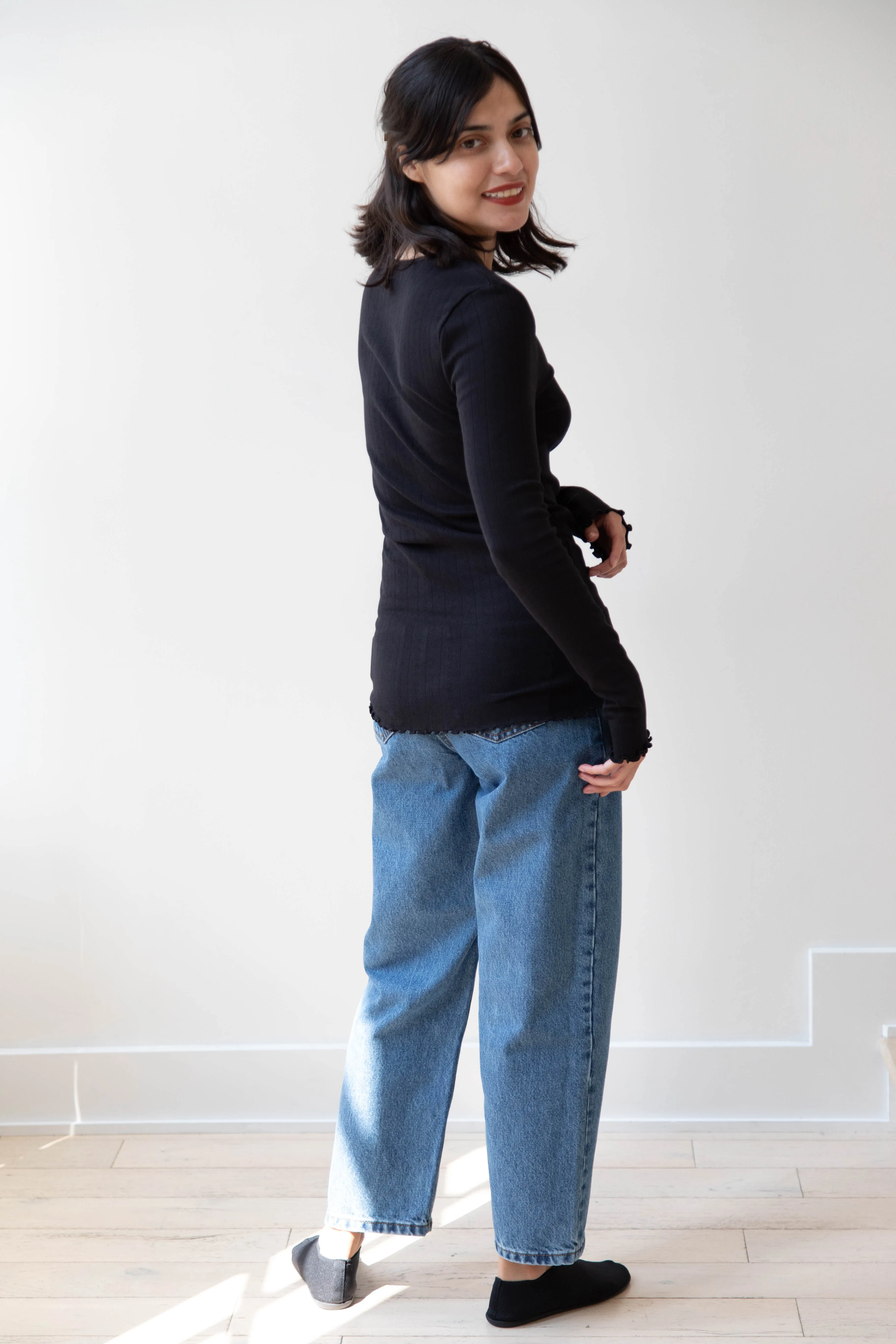 Skall | Edie Blouse in Black