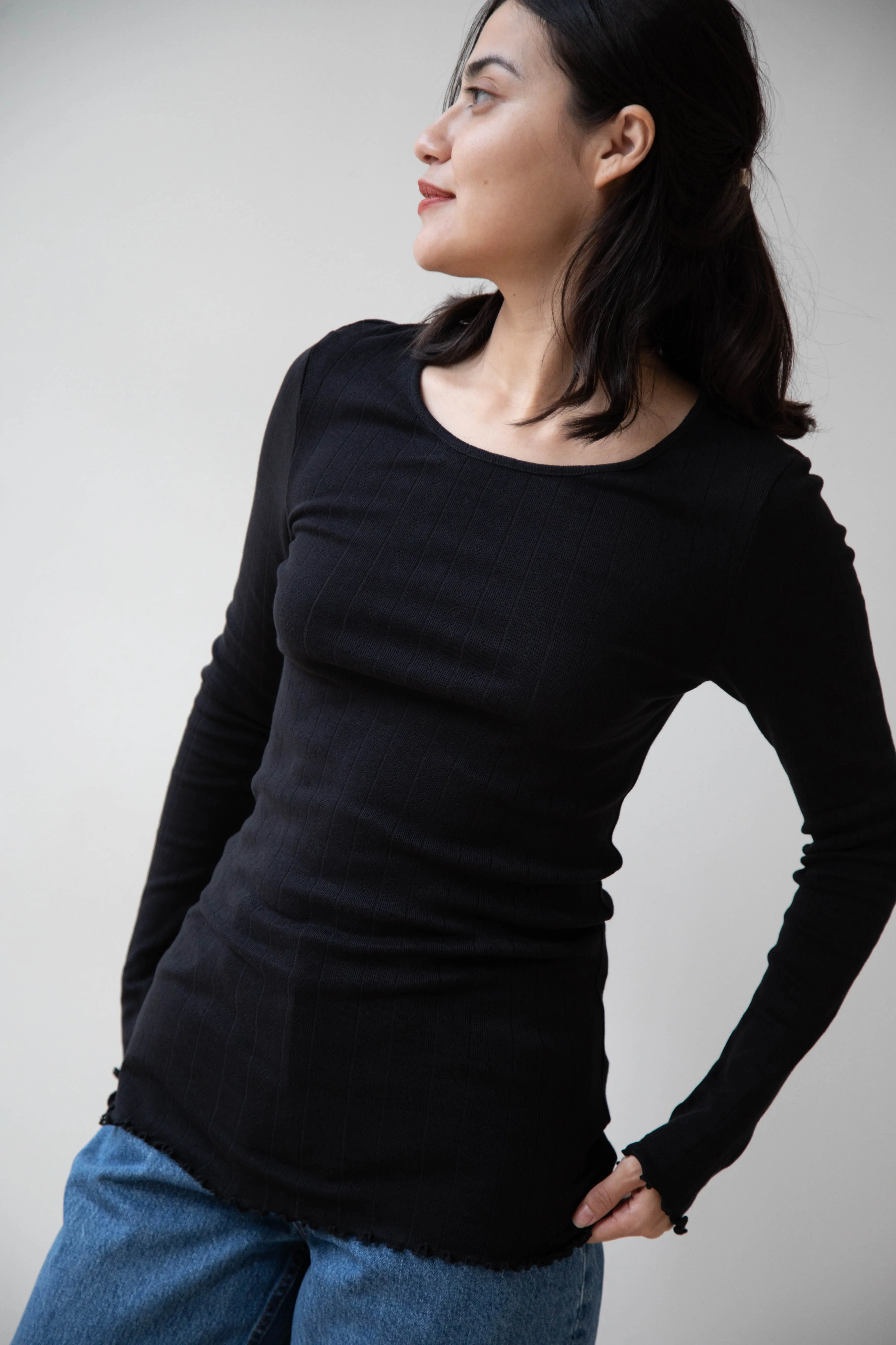 Skall | Edie Blouse in Black