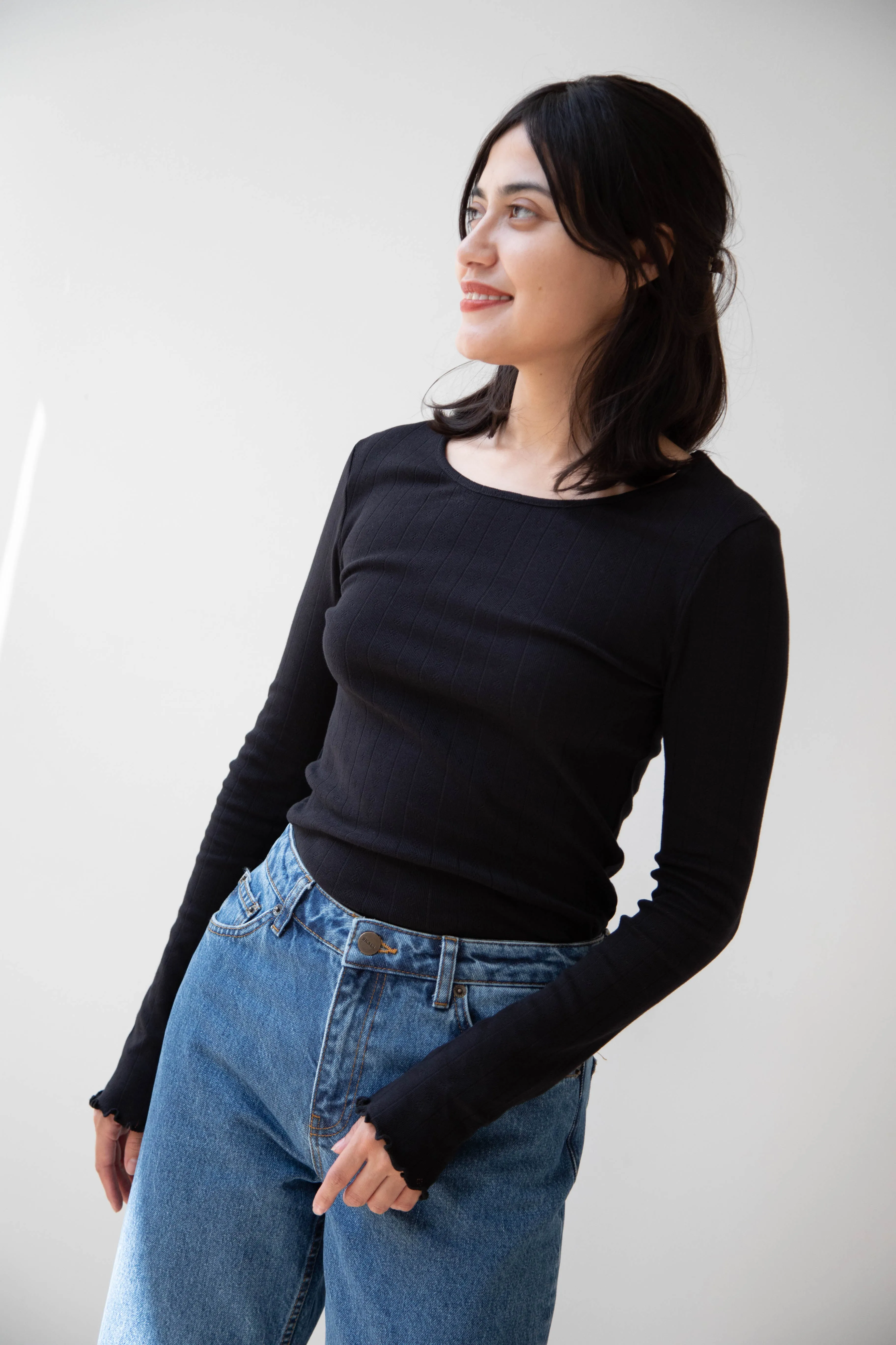 Skall | Edie Blouse in Black