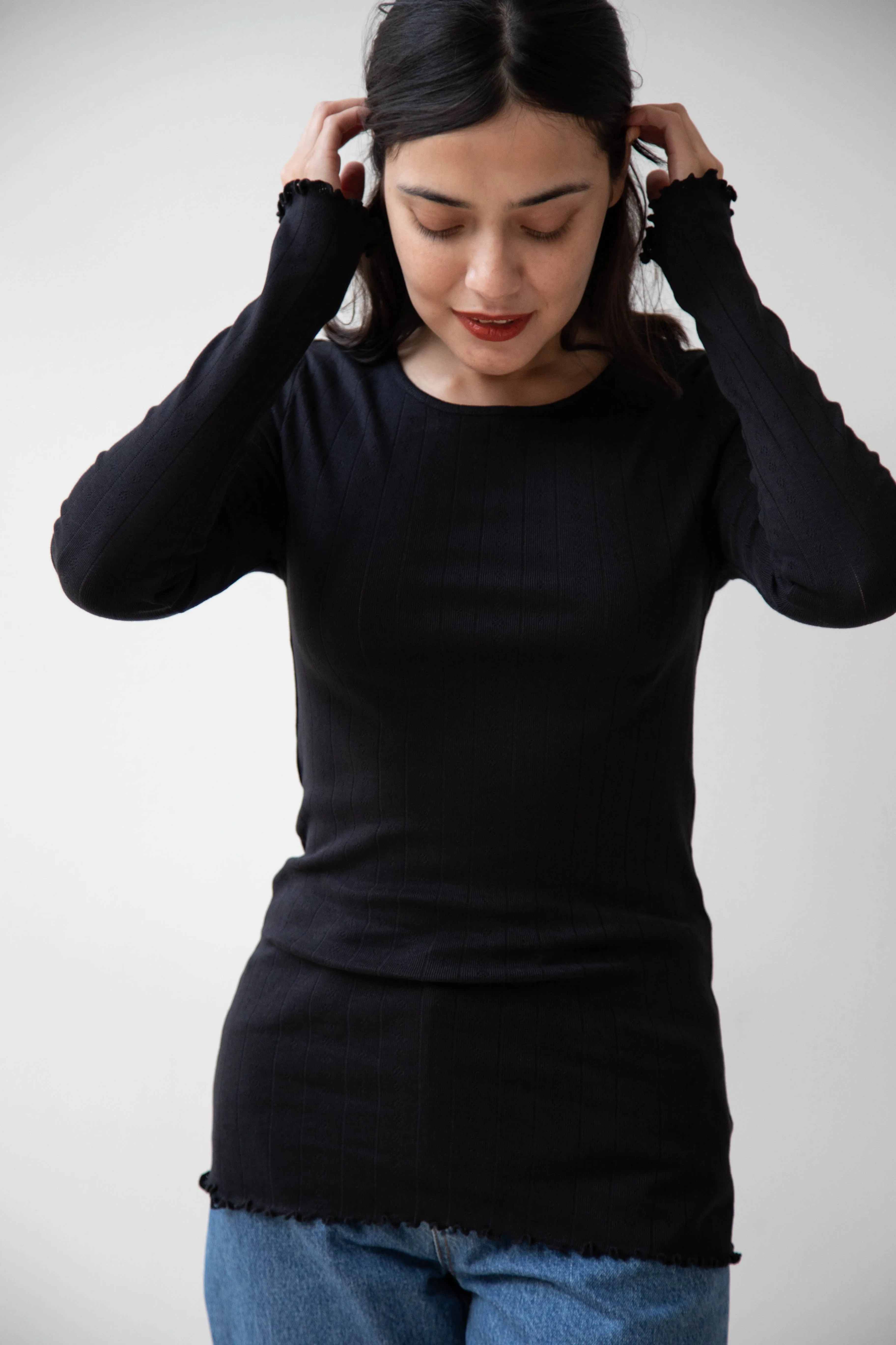 Skall | Edie Blouse in Black