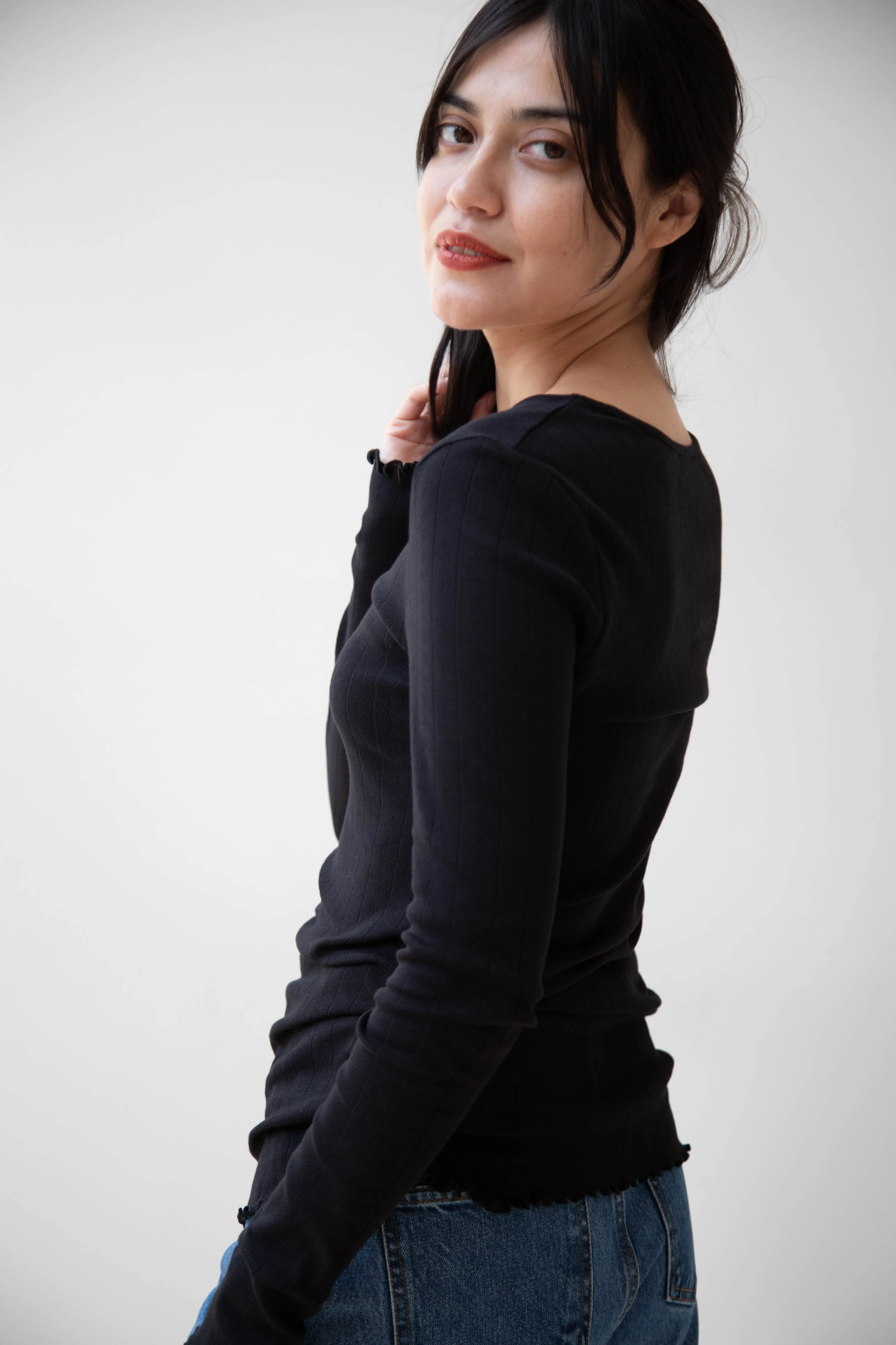 Skall | Edie Blouse in Black
