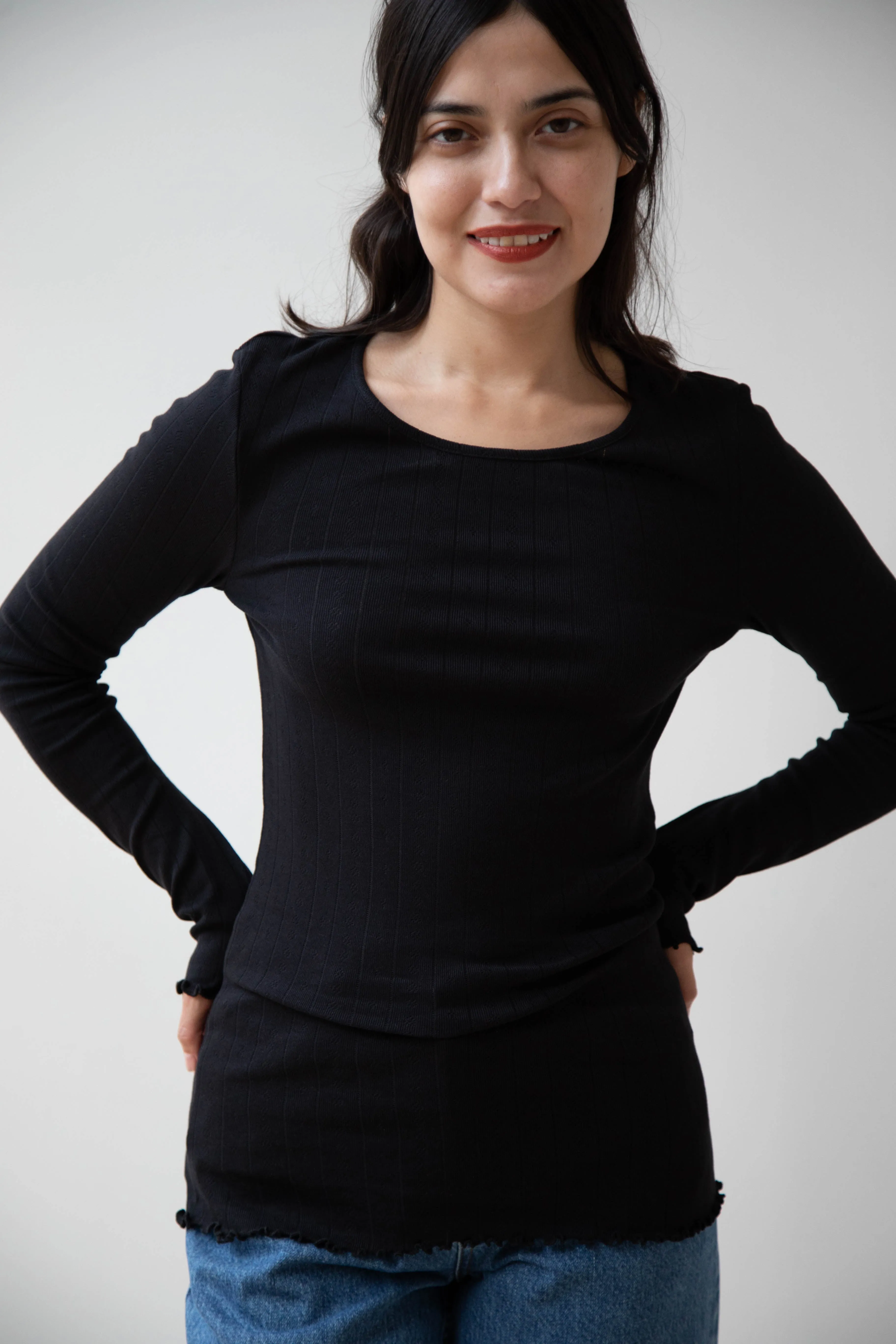 Skall | Edie Blouse in Black