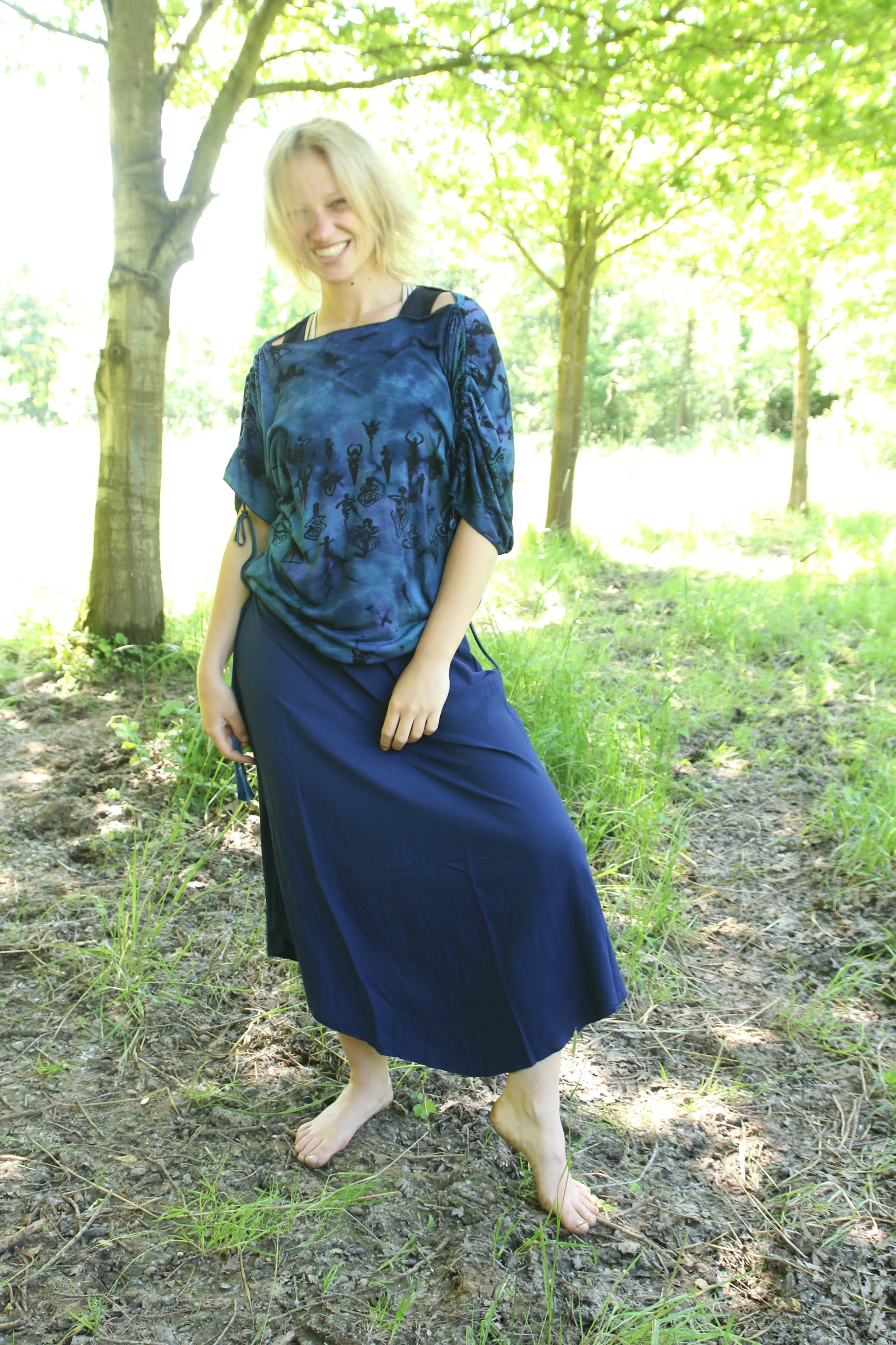 t shirt slub strapsside