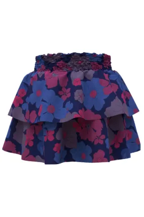 The Jules Mini - Fall Blue 70's Floral